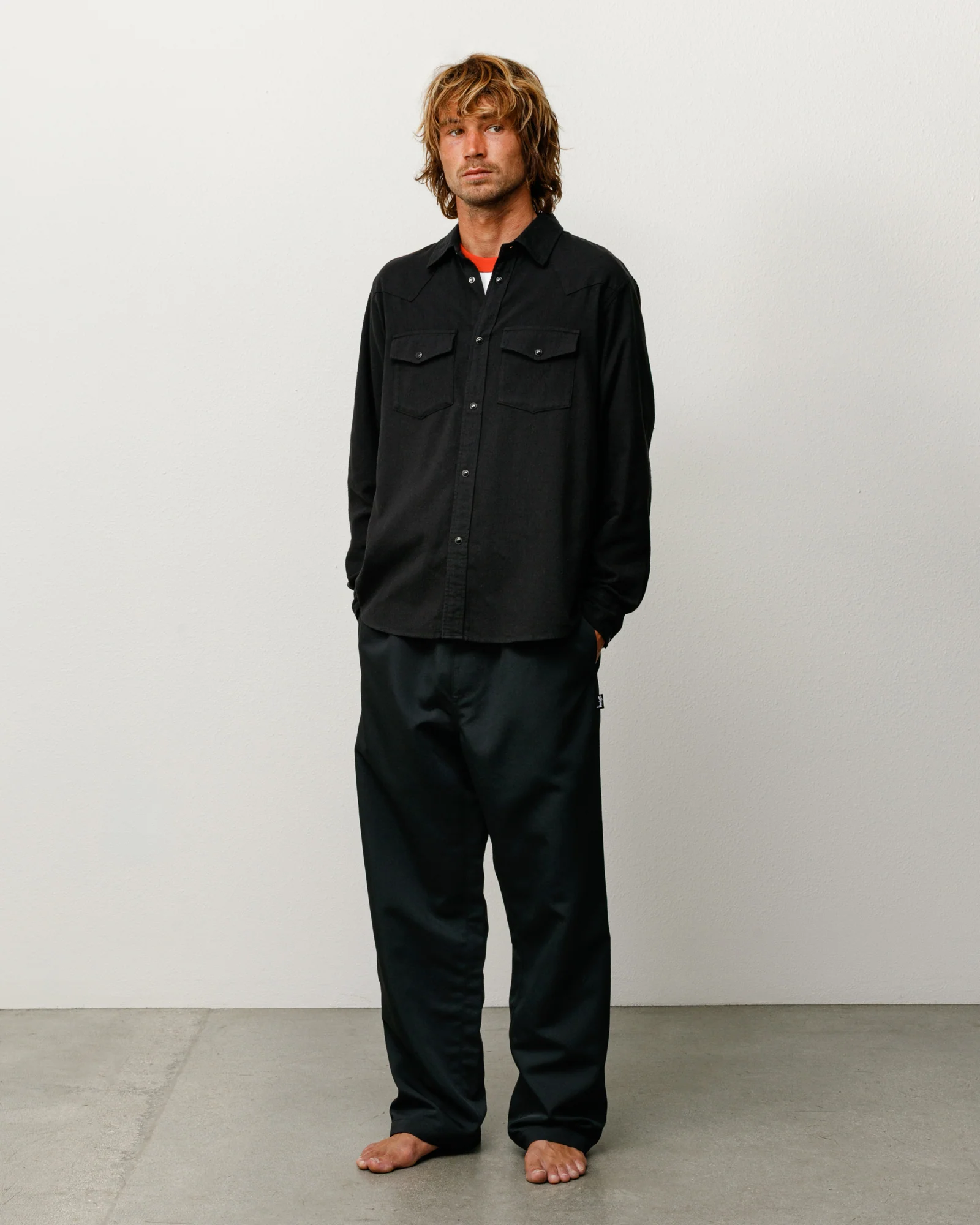 COTTON SILK WESTERN SHIRT