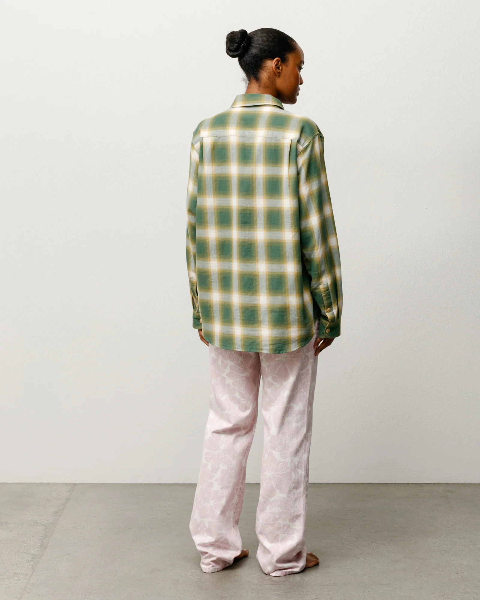 BEACH OMBRE PLAID SHIRT - Image 2