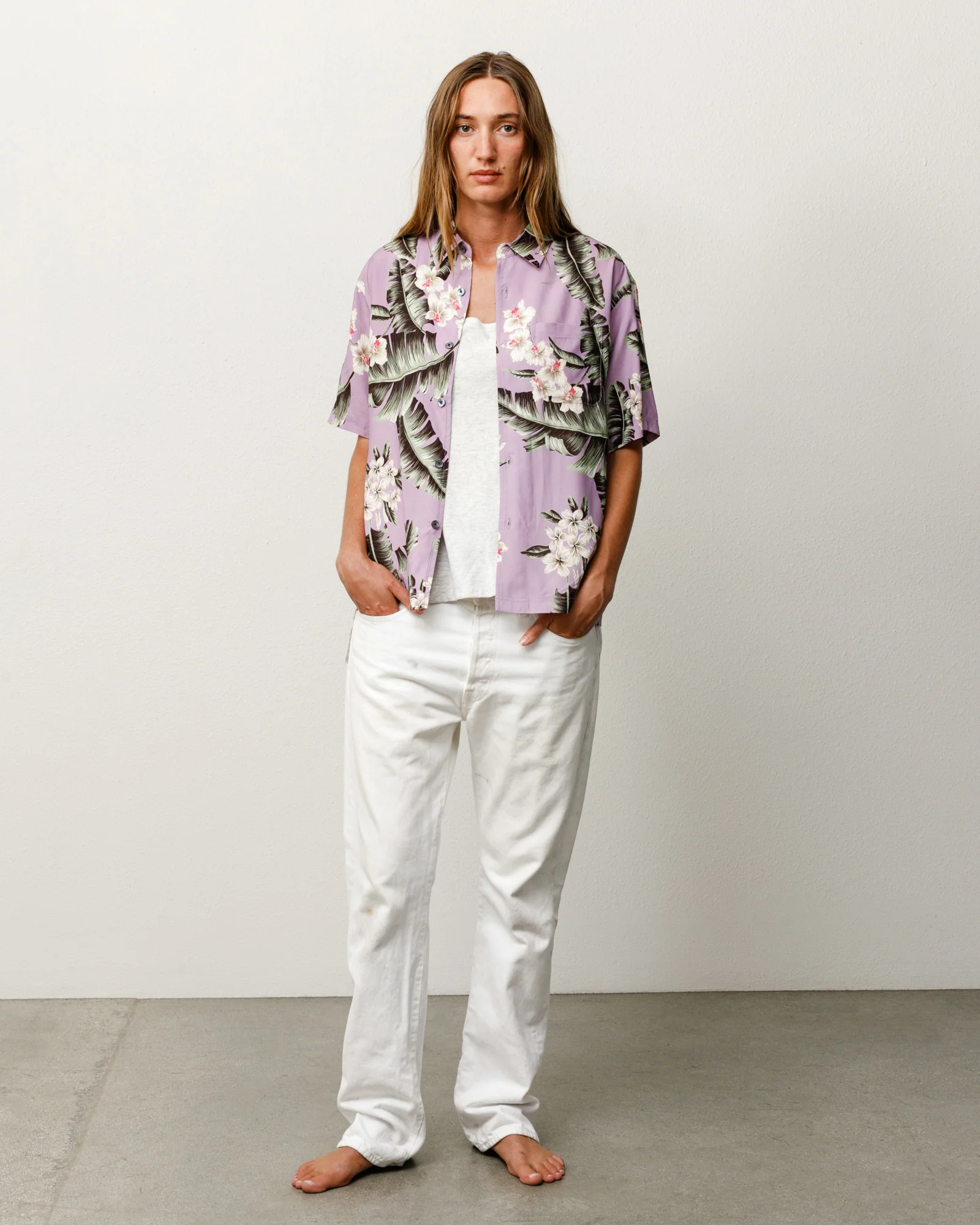 HAWAIIAN FLORAL SS SHIRT - Image 2