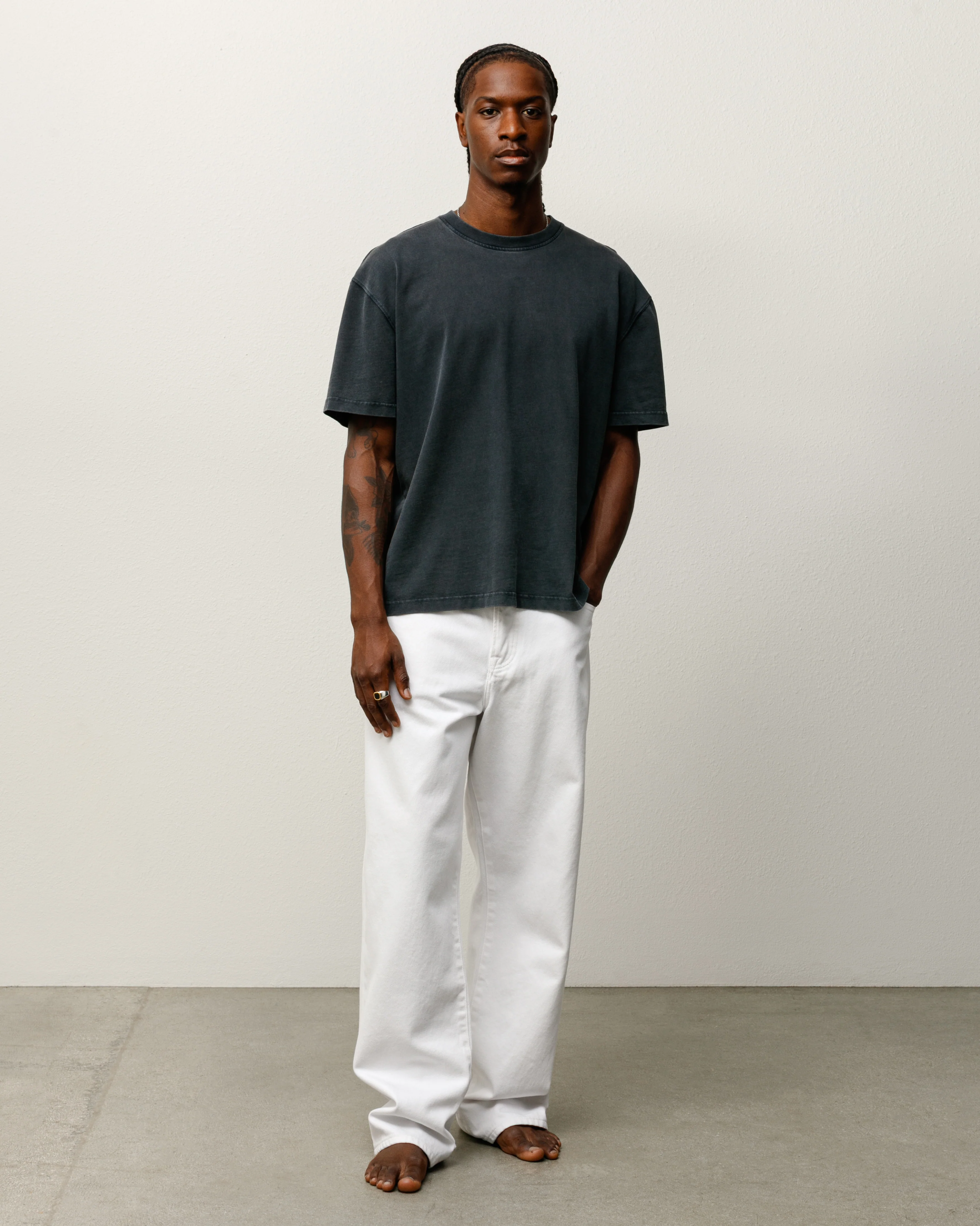 GARMENT DYED SS TEE