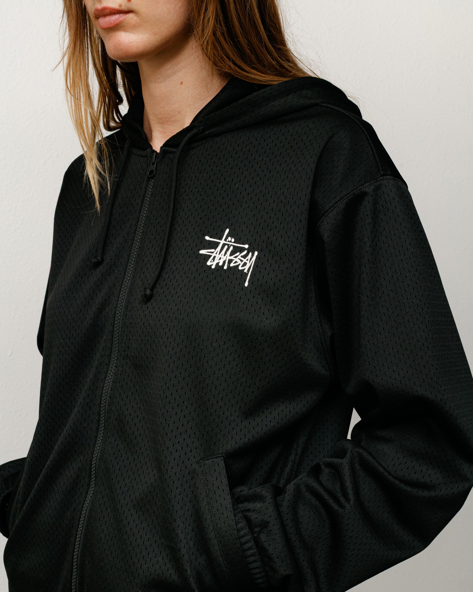ATHLETIC MESH ZIP HOODIE - Image 4