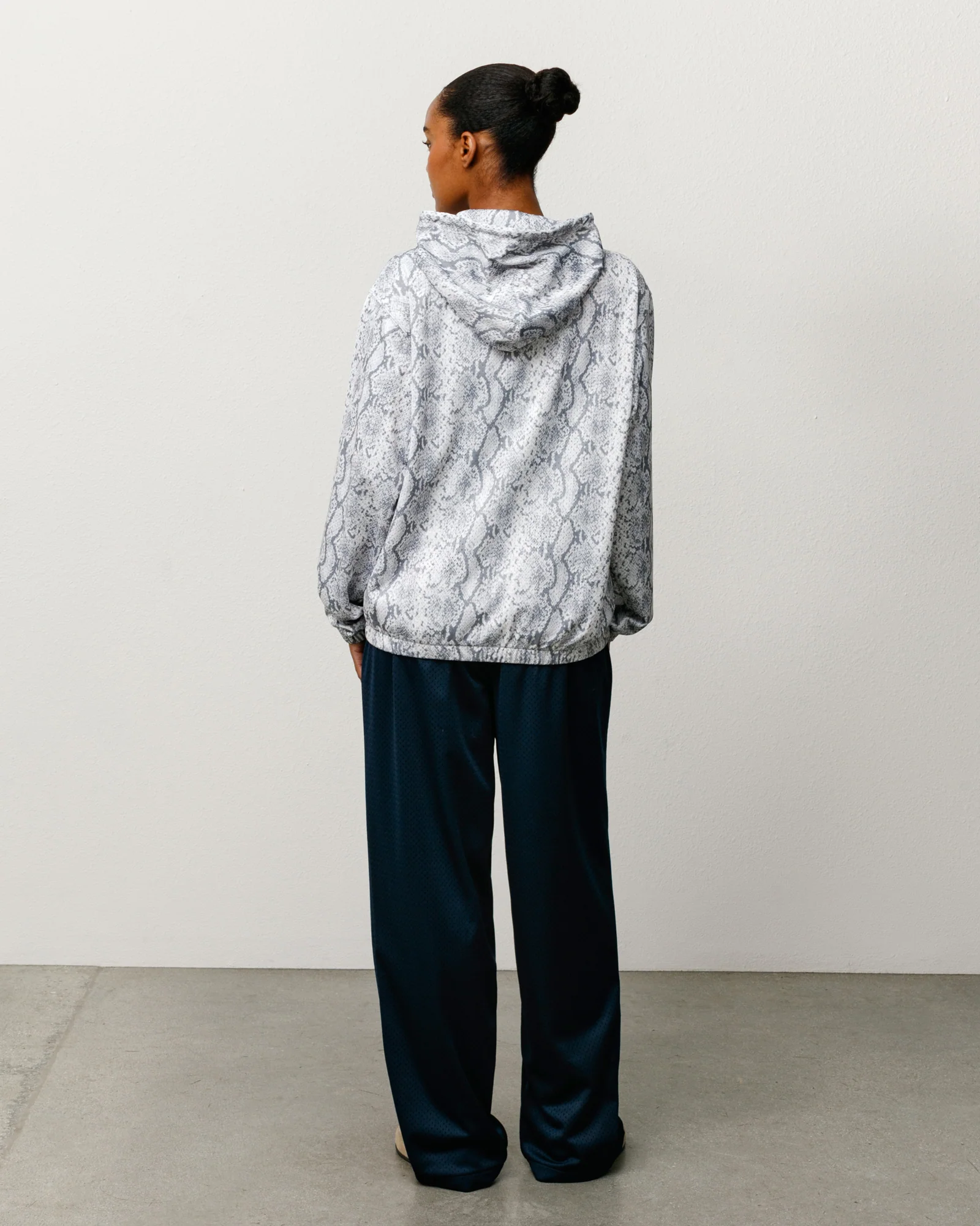 ATHLETIC MESH ZIP HOODIE - Image 3