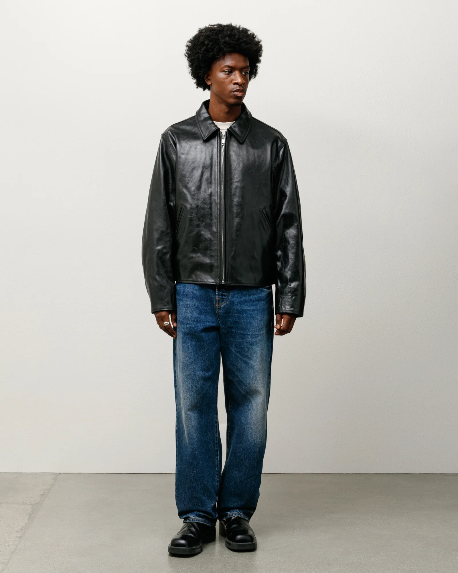 GARAGE JACKET LEATHER - Image 3