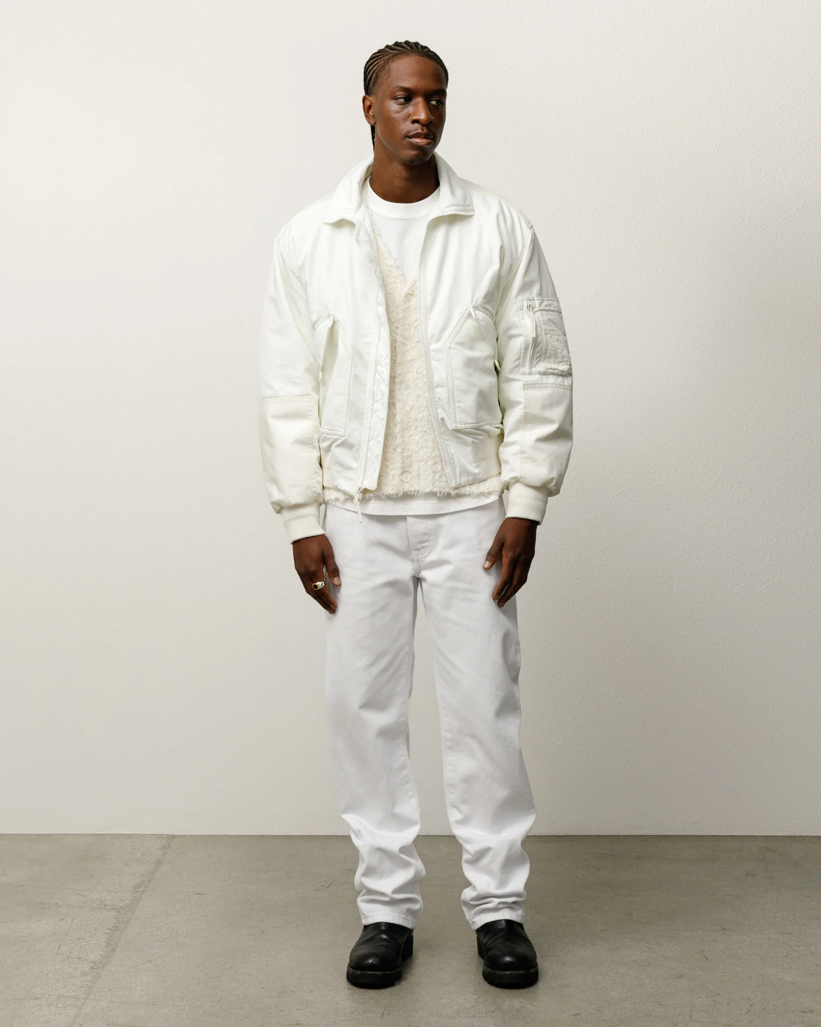 MOCK NECK FLIGHT BOMBER