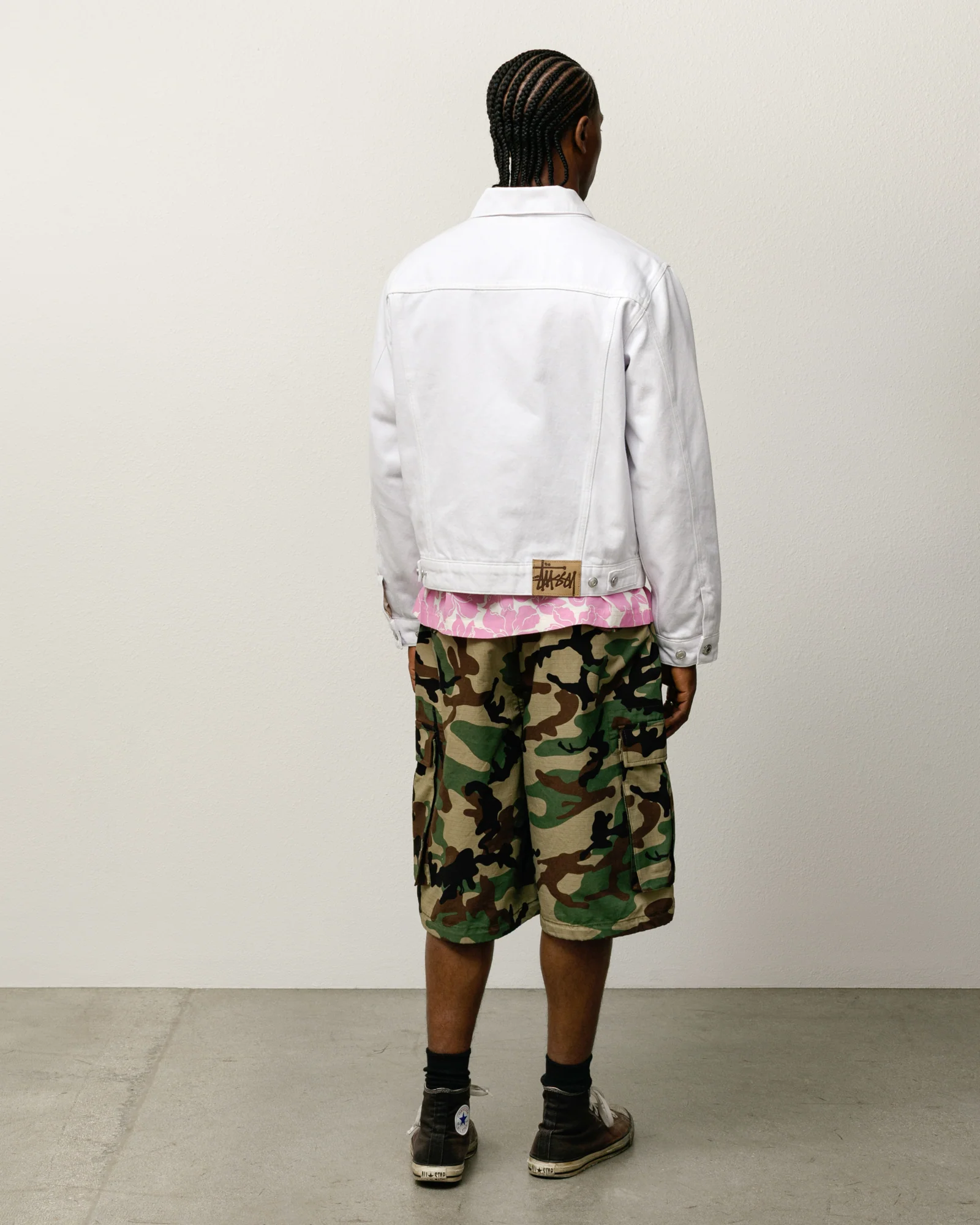 LINED DENIM TRUCKER JACKET - Image 6