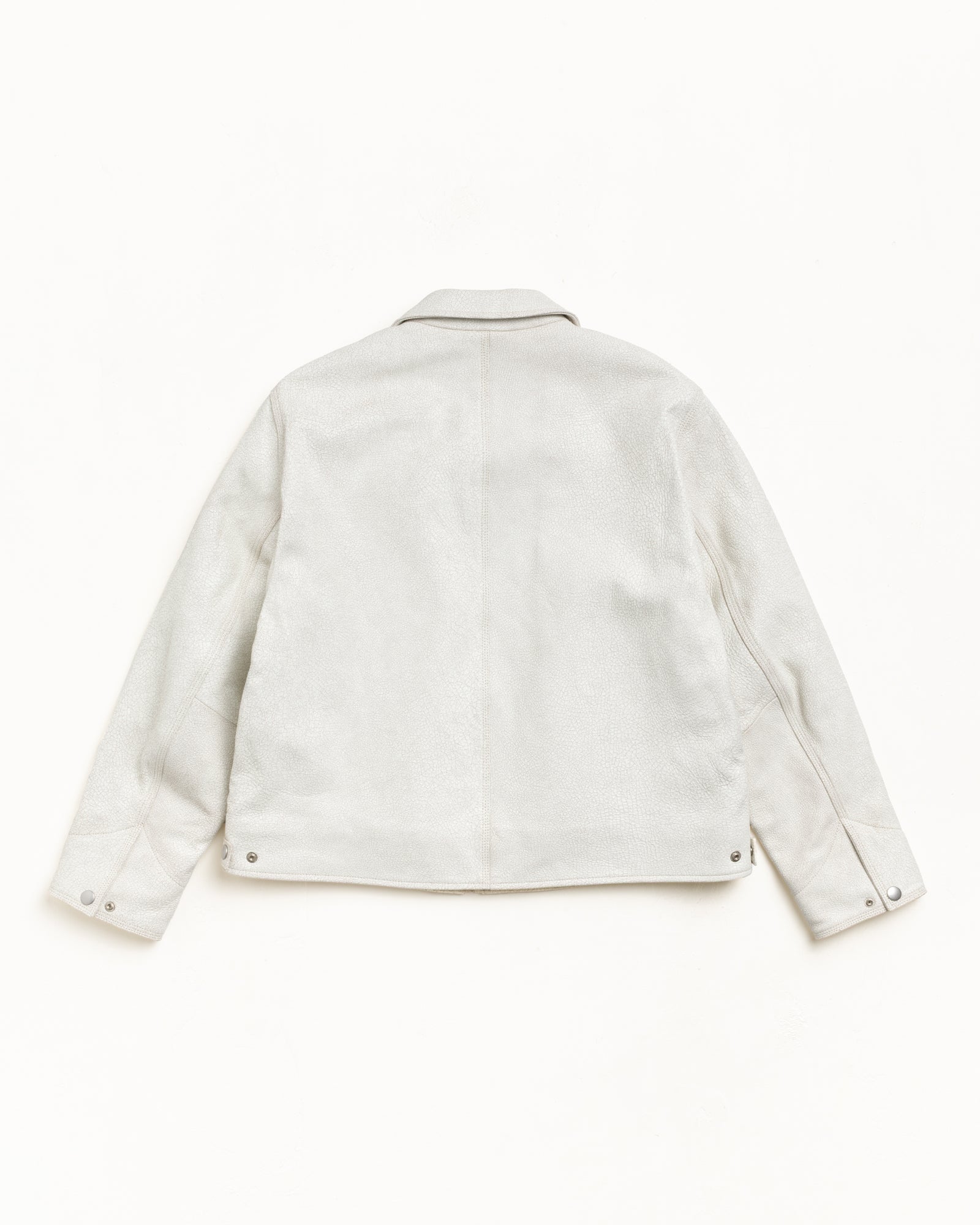 GARAGE JACKET CRACKED LEATHER - Image 7
