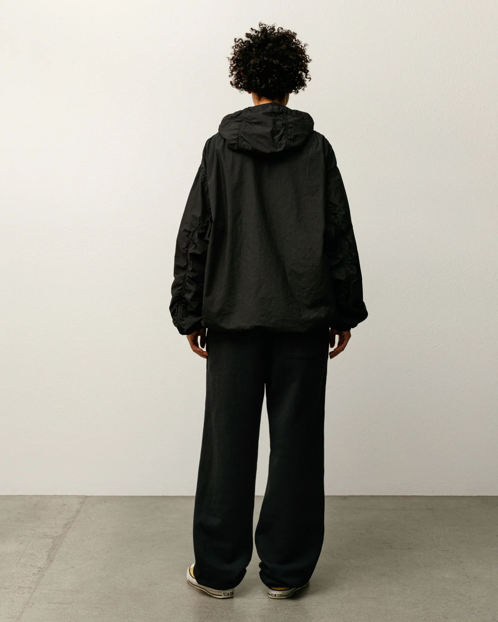 DOUBLE COTTON HOODED JACKET - Image 3