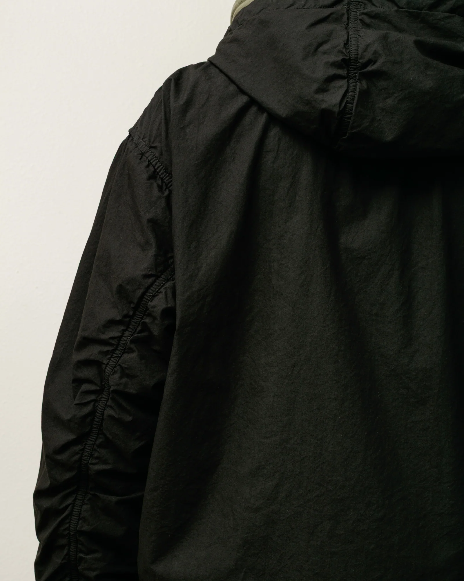 DOUBLE COTTON HOODED JACKET - Image 4