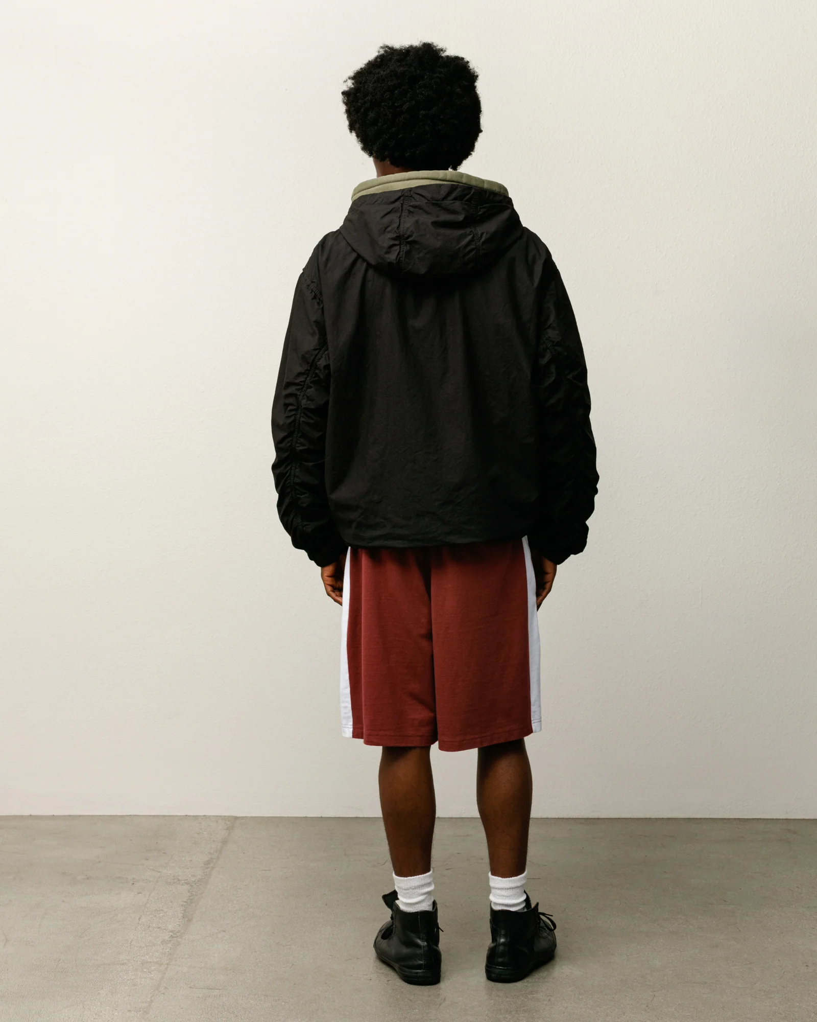 DOUBLE COTTON HOODED JACKET - Image 6
