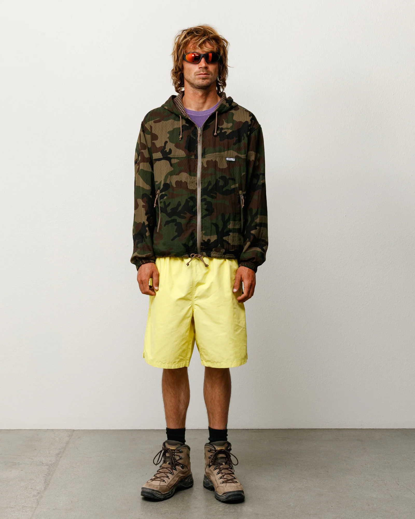 LAYERED MESH REVERSIBLE JACKET