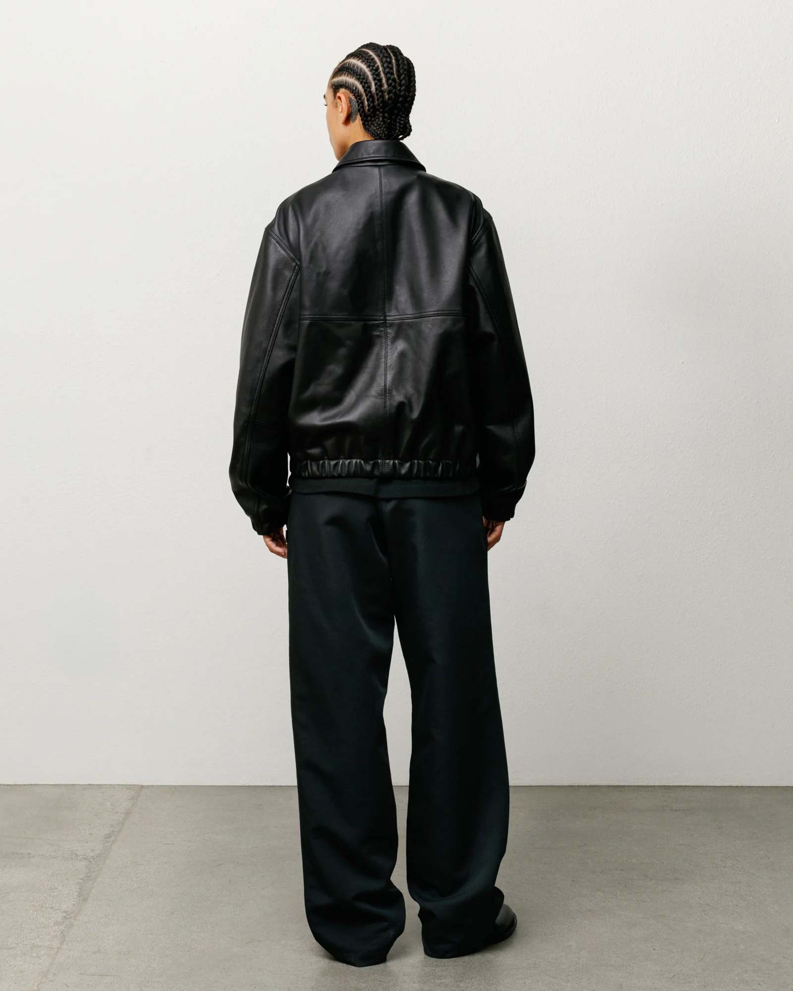LEATHER WORK JACKET - Image 3