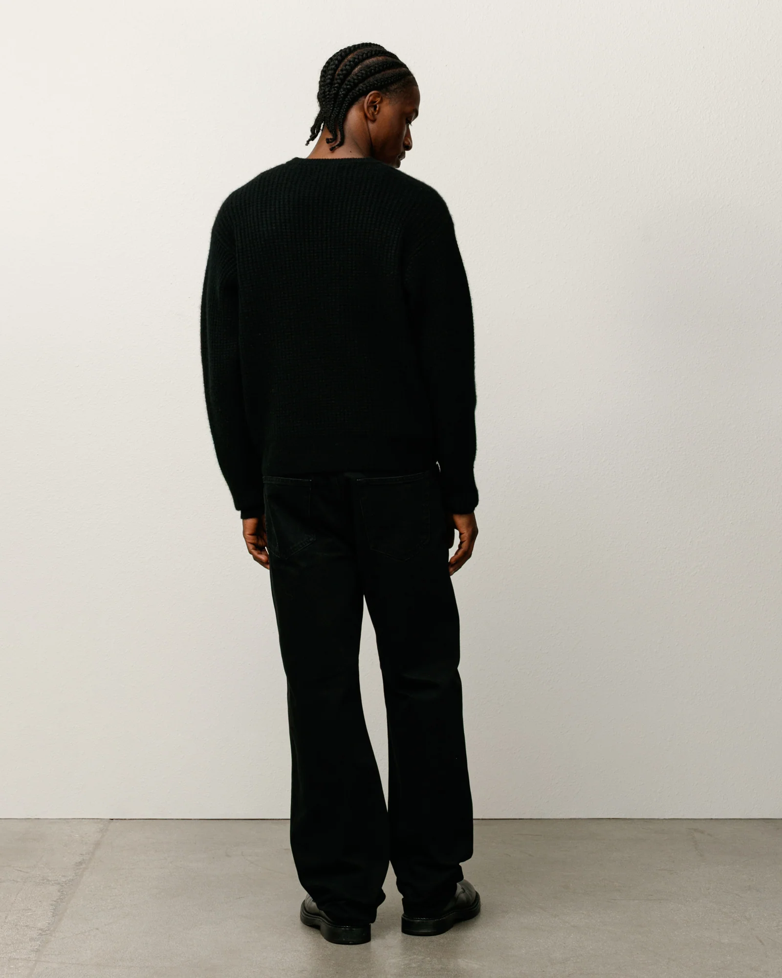 WAFFLE CASHMERE SWEATER - Image 2