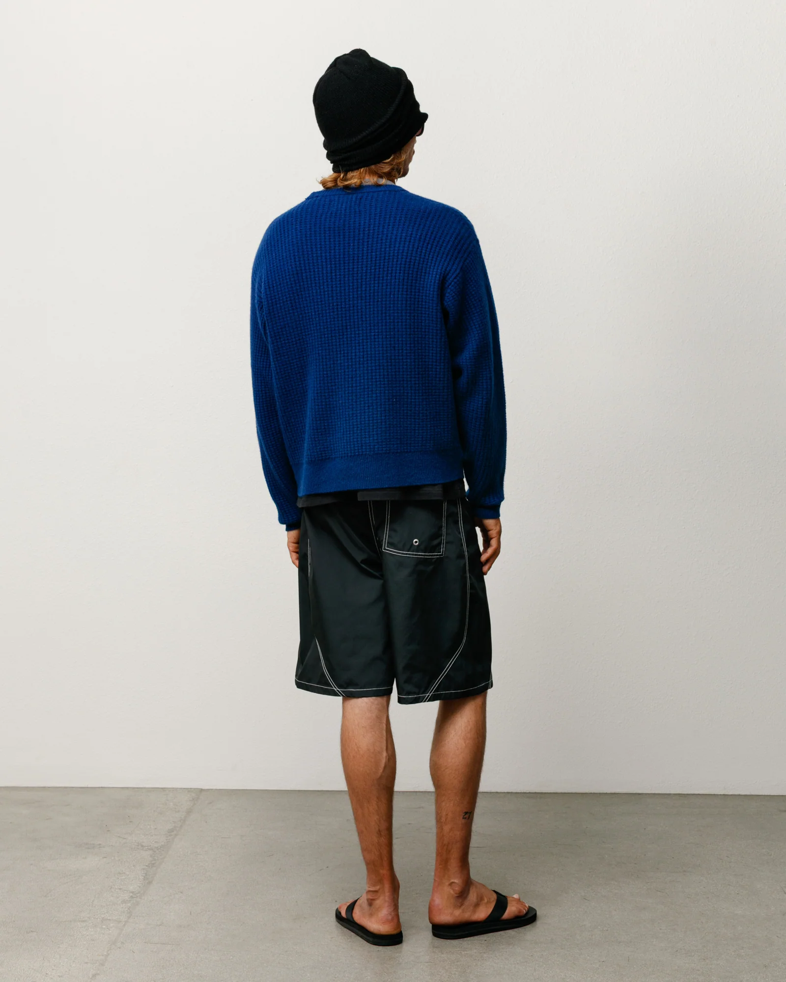 WAFFLE CASHMERE SWEATER - Image 7