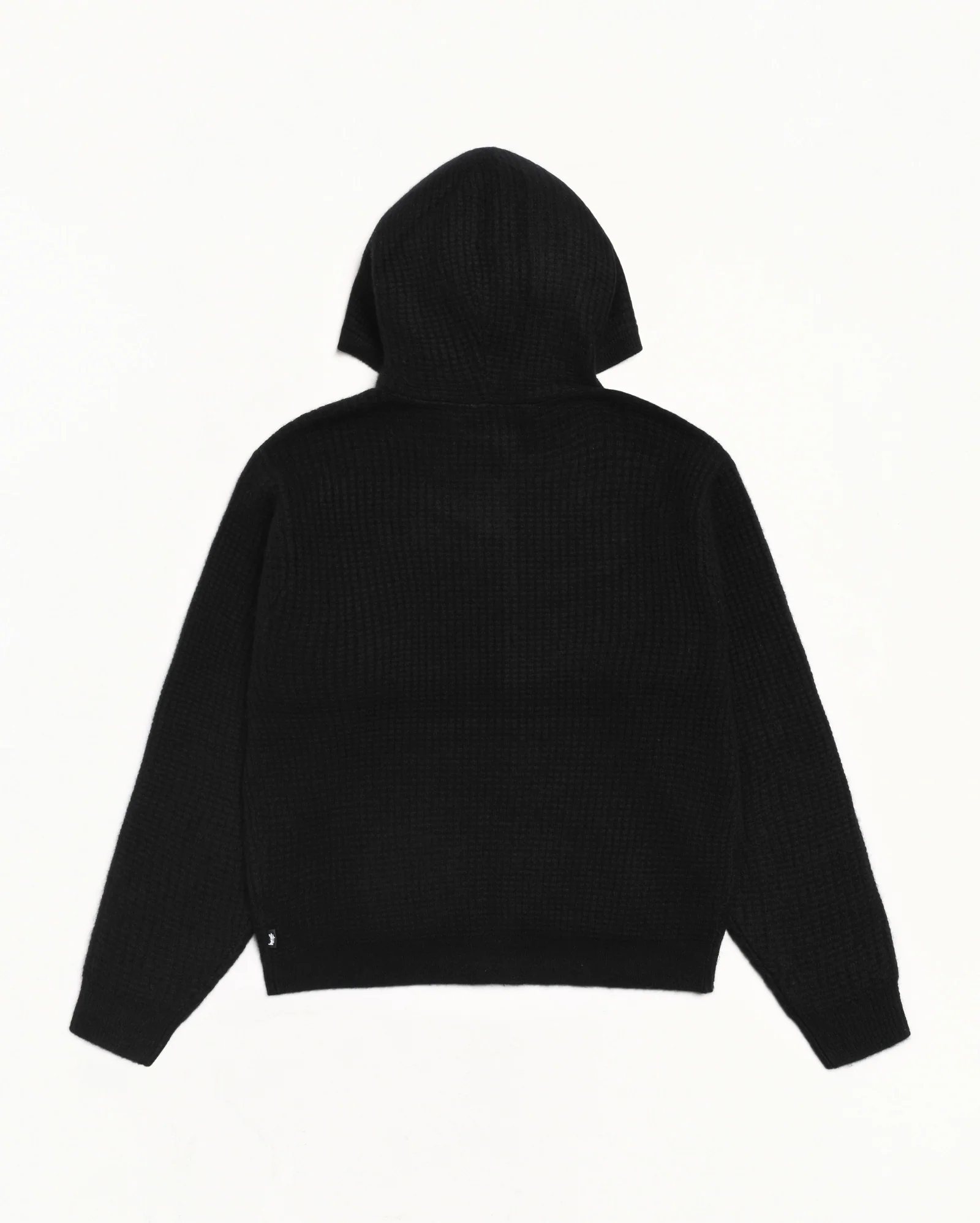 WAFFLE CASHMERE ZIP HOOD SWEATER - Image 7