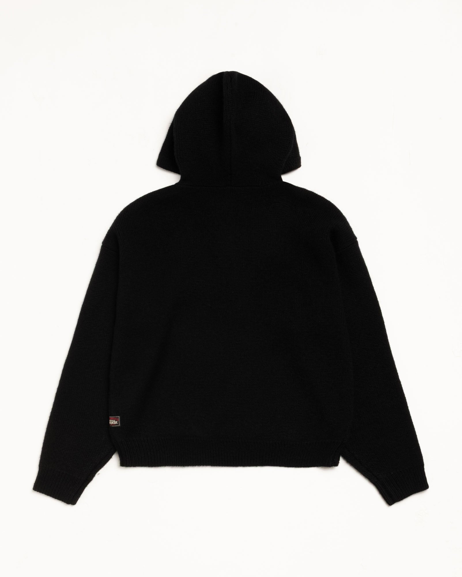 QUARTER ZIP KNIT HOODIE - Image 7