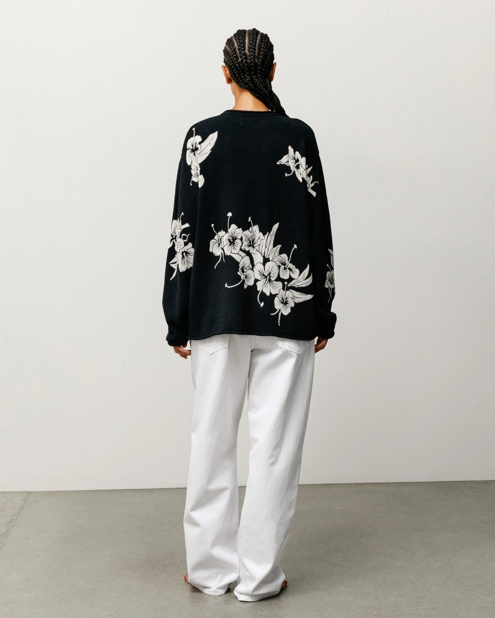 FLORAL ROLL NECK SWEATER - Image 5