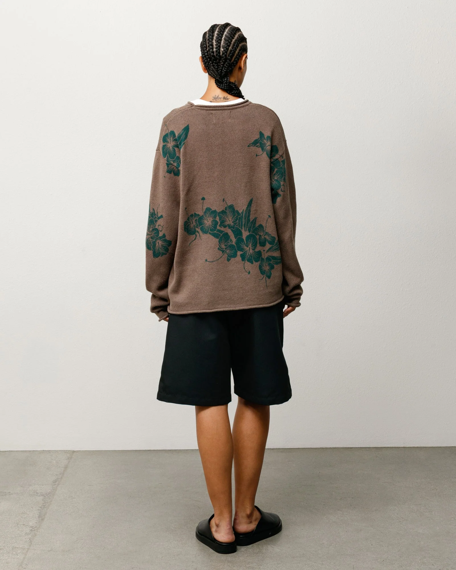 FLORAL ROLL NECK SWEATER - Image 2