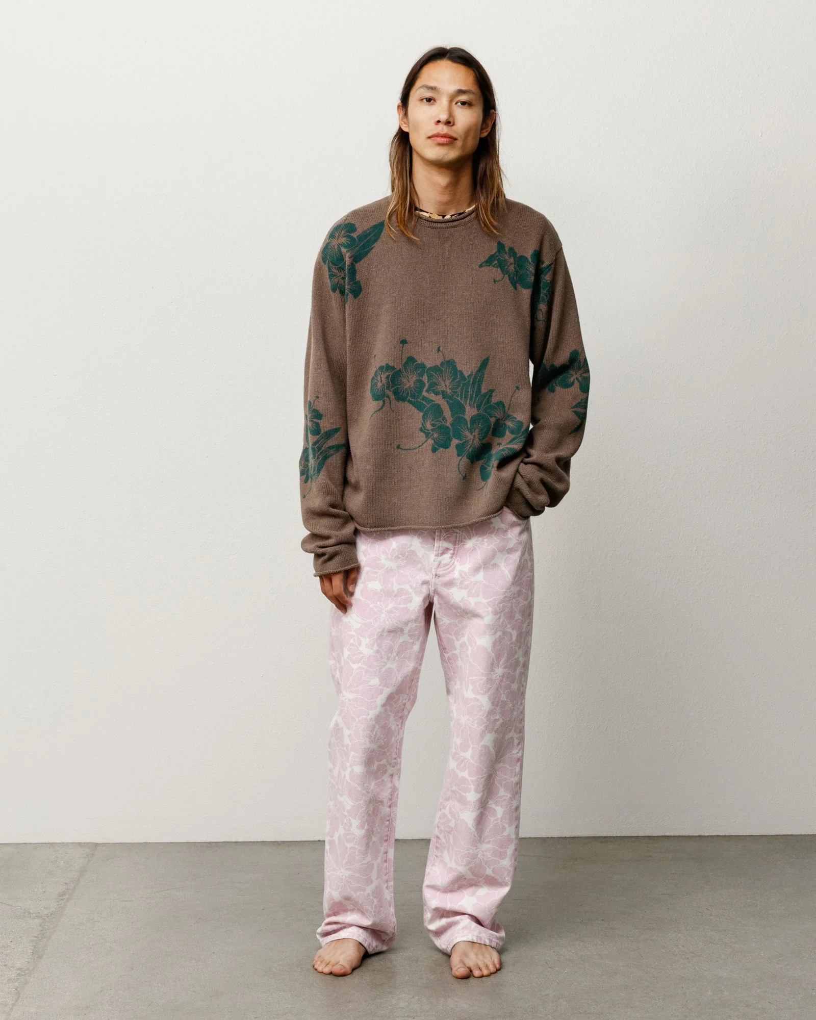 FLORAL ROLL NECK SWEATER - Image 3
