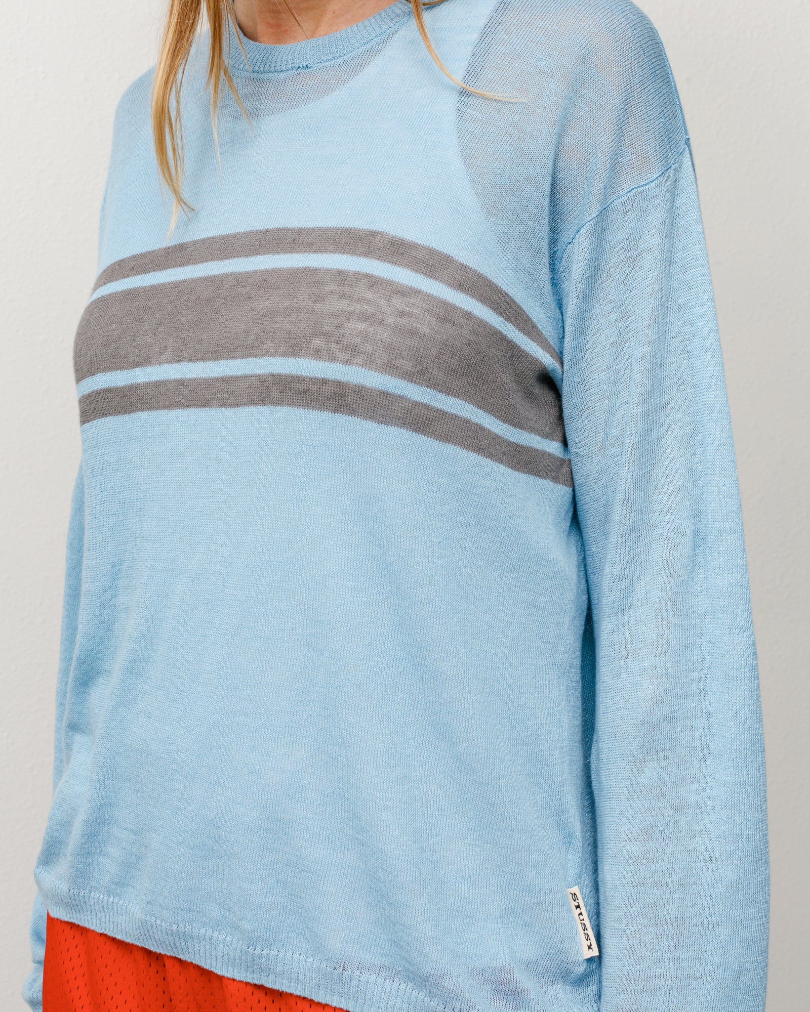 LIGHTWEIGHT STRIPED SWEATER - Image 2