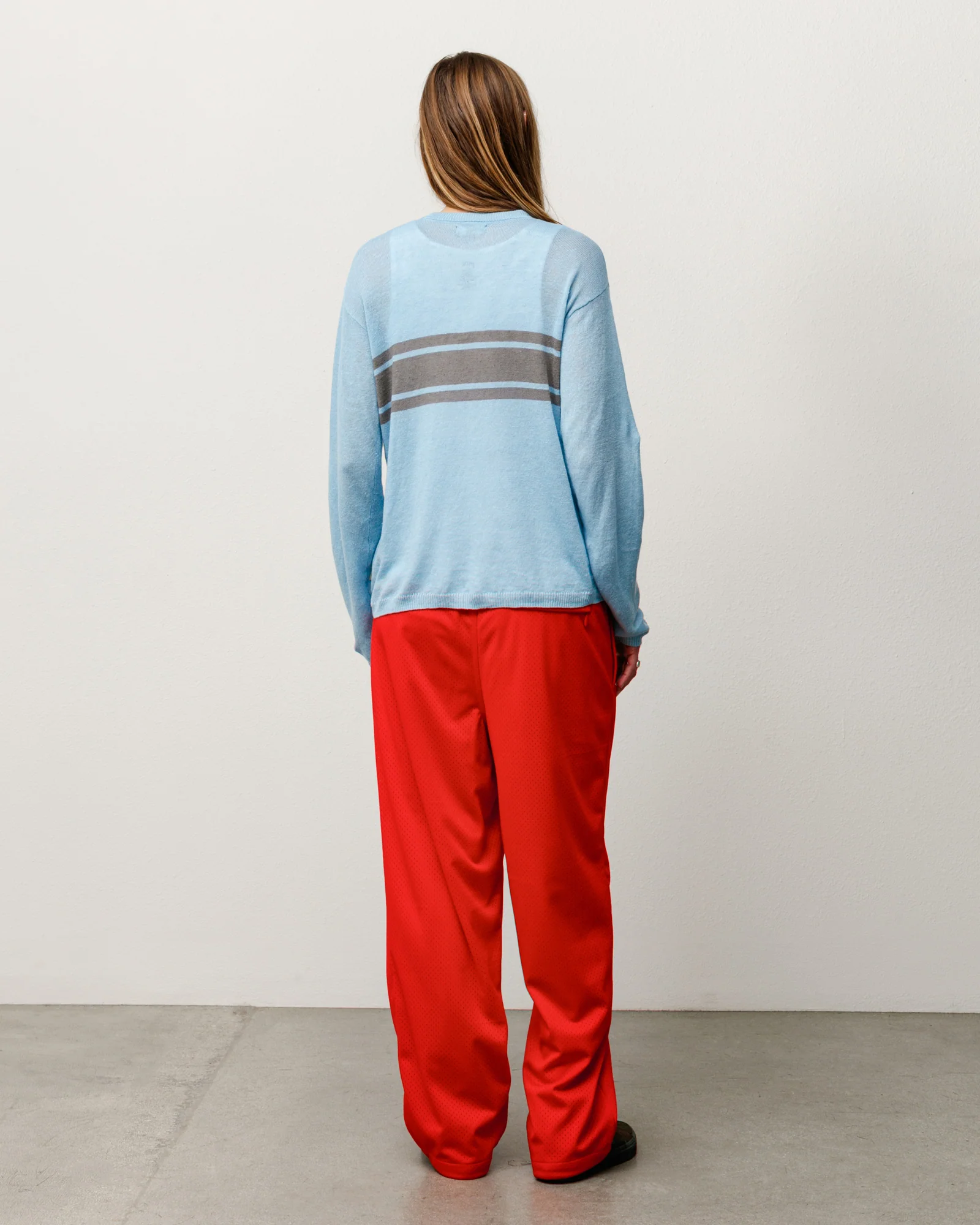 LIGHTWEIGHT STRIPED SWEATER - Image 3