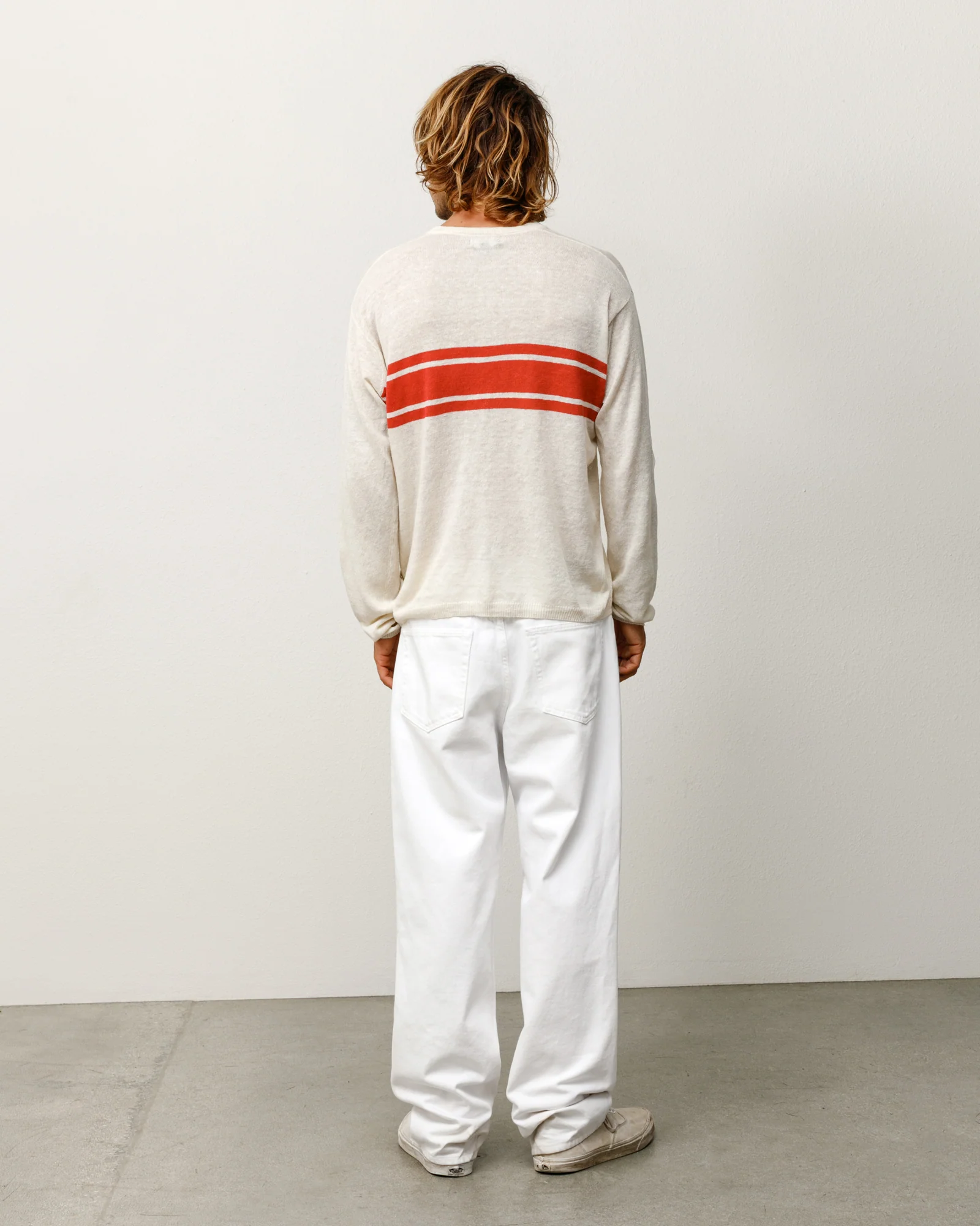LIGHTWEIGHT STRIPED SWEATER - Image 4