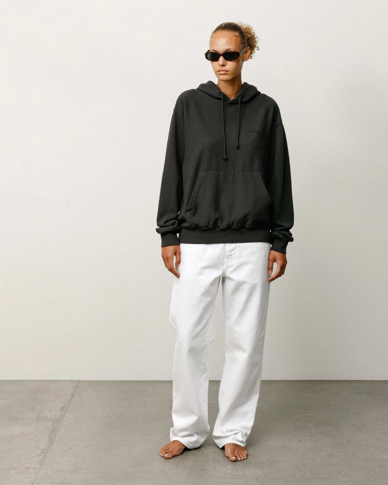 LIGHTWEIGHT TERRY HOODIE - Image 3