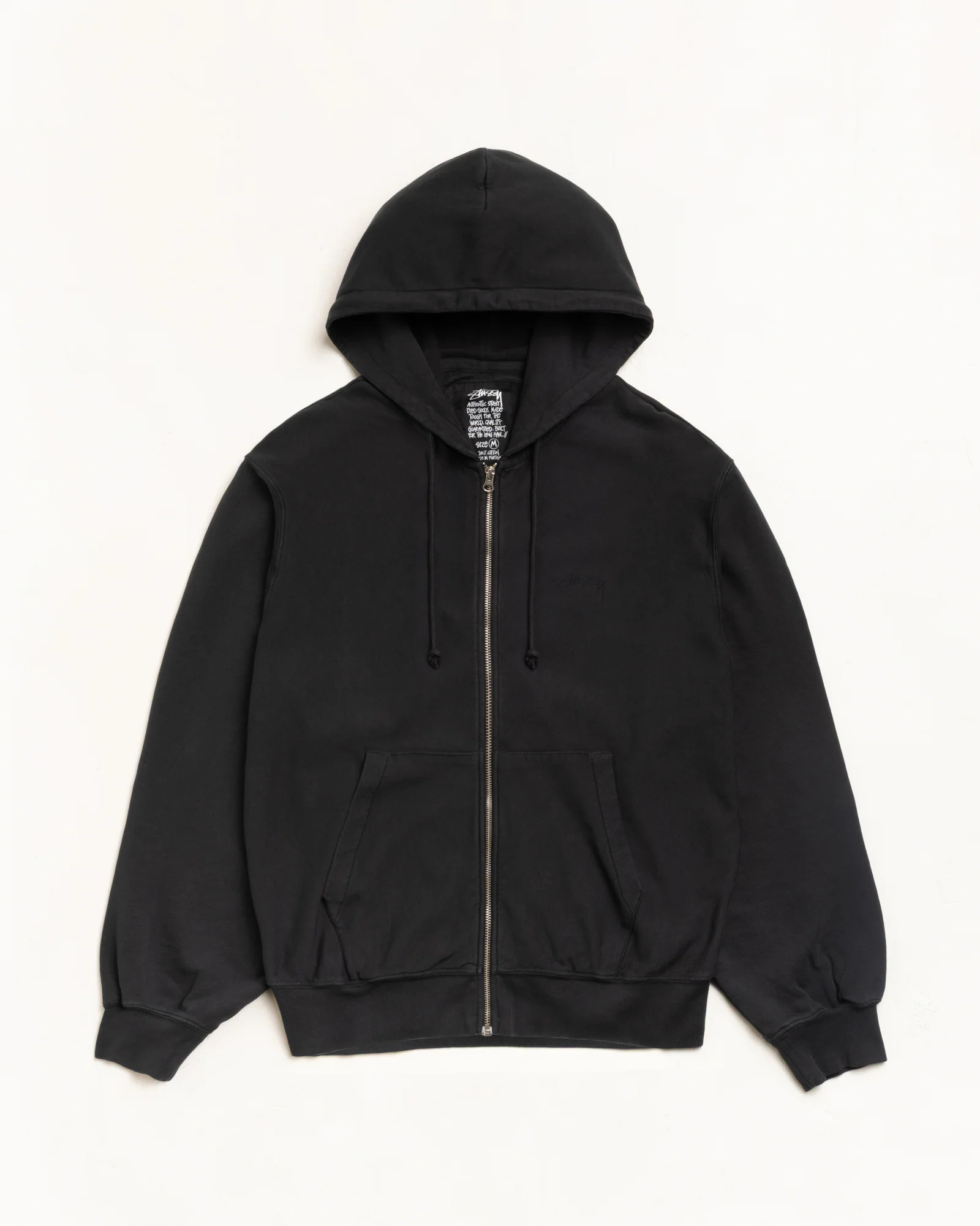LIGHTWEIGHT TERRY ZIP HOODIE - Image 5