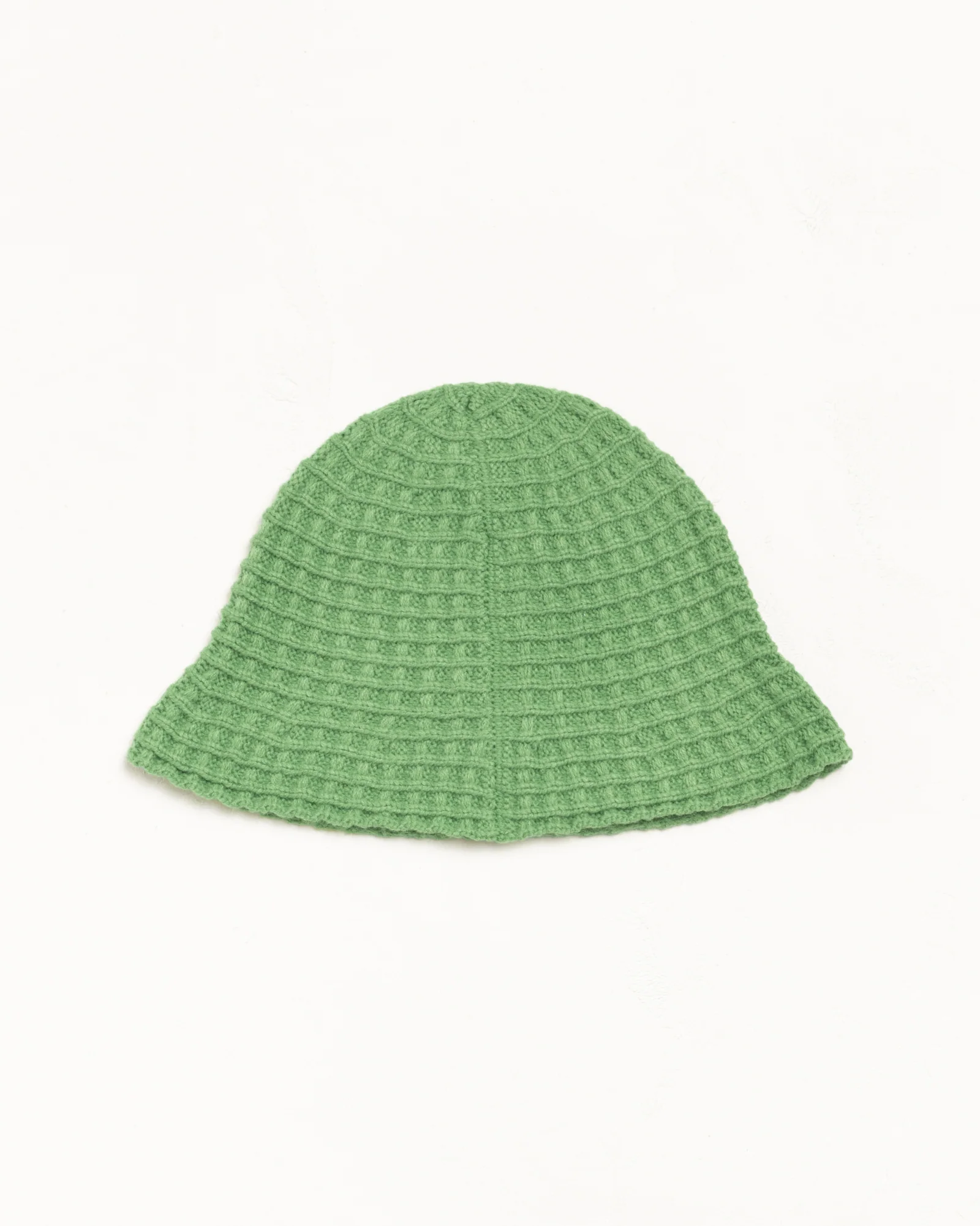 WAFFLE KNIT BUCKET HAT - Image 2