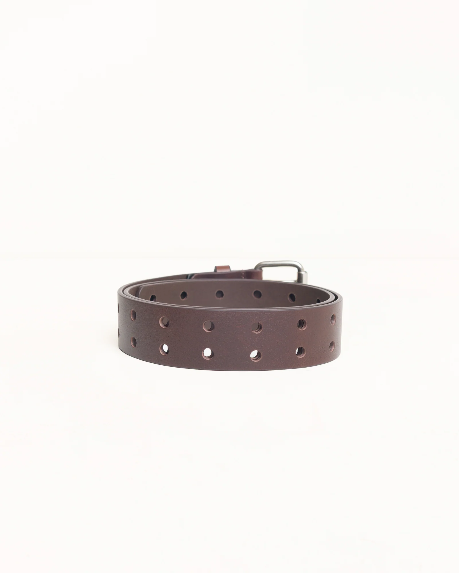 PUNCH OUT LEATHER BELT - Image 2