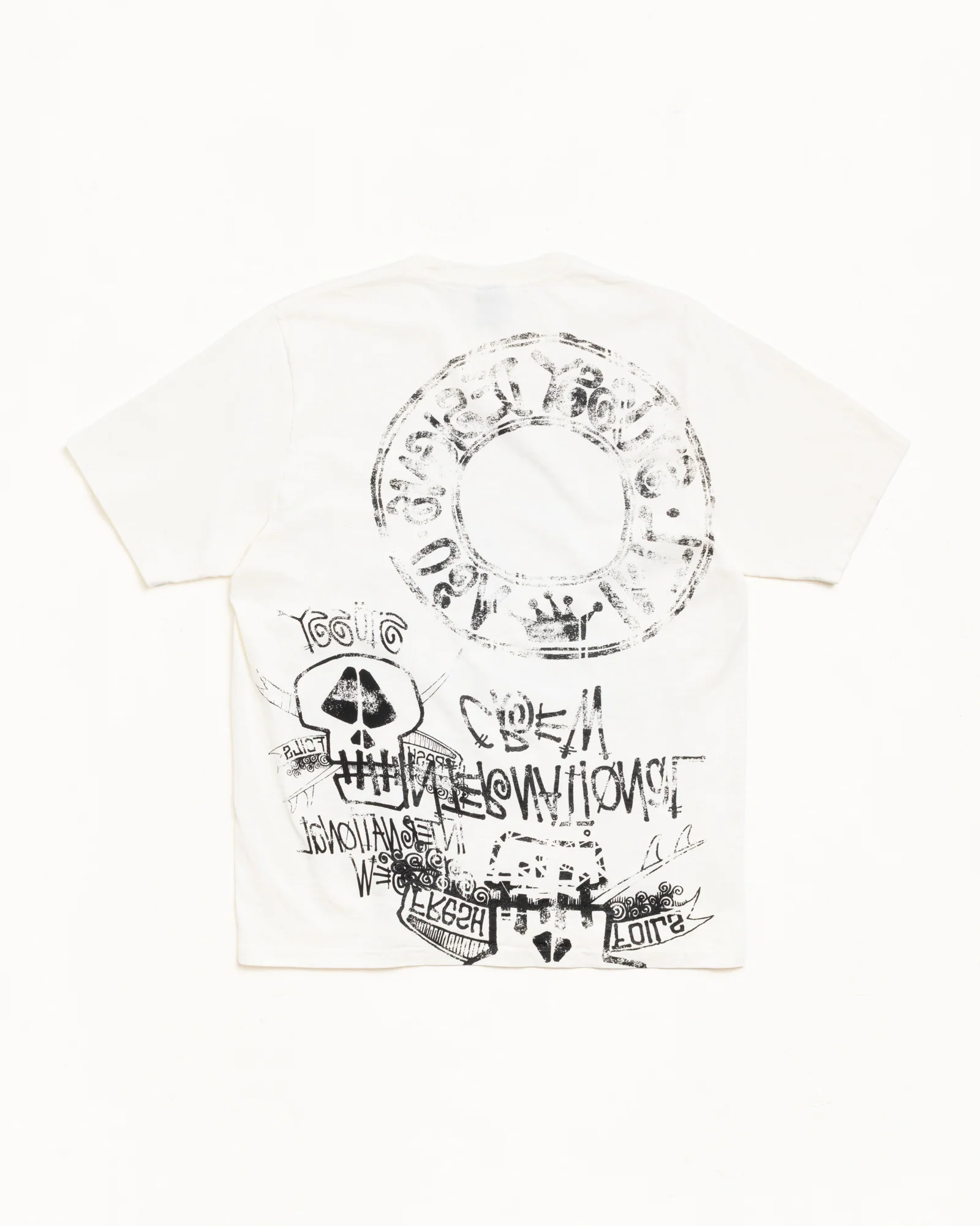 SKULLS TEE PIGMENT DYED - Image 2