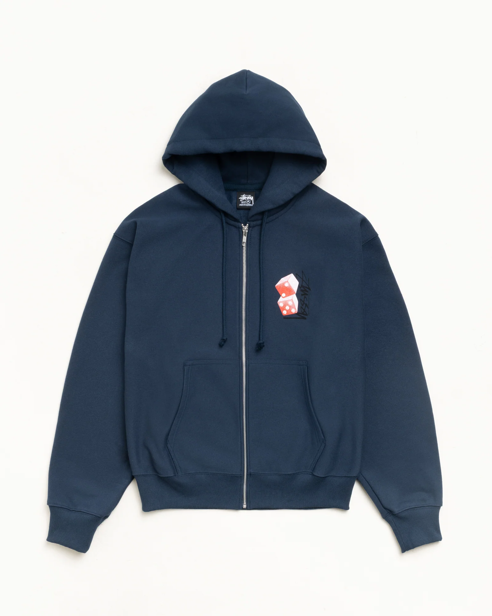 TALL DICE ZIP HOODIE