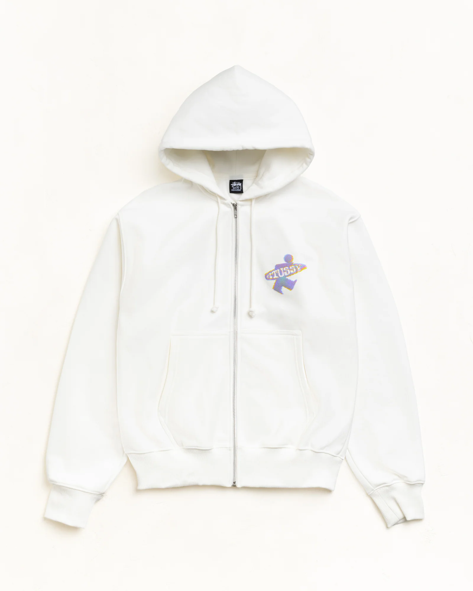 DOT SURF PUFF PRINT ZIP HOODIE
